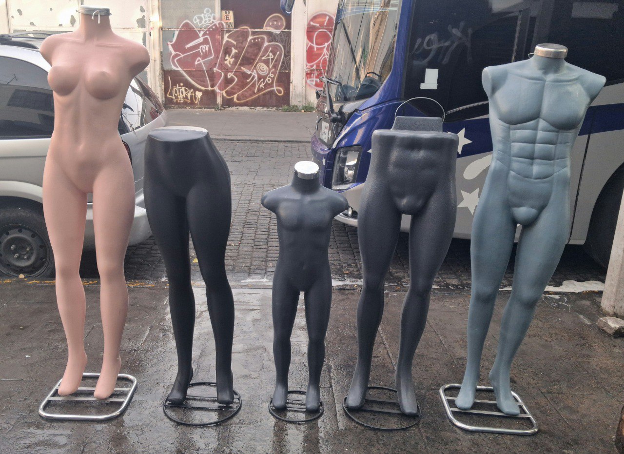 Maniquíes de Plástico